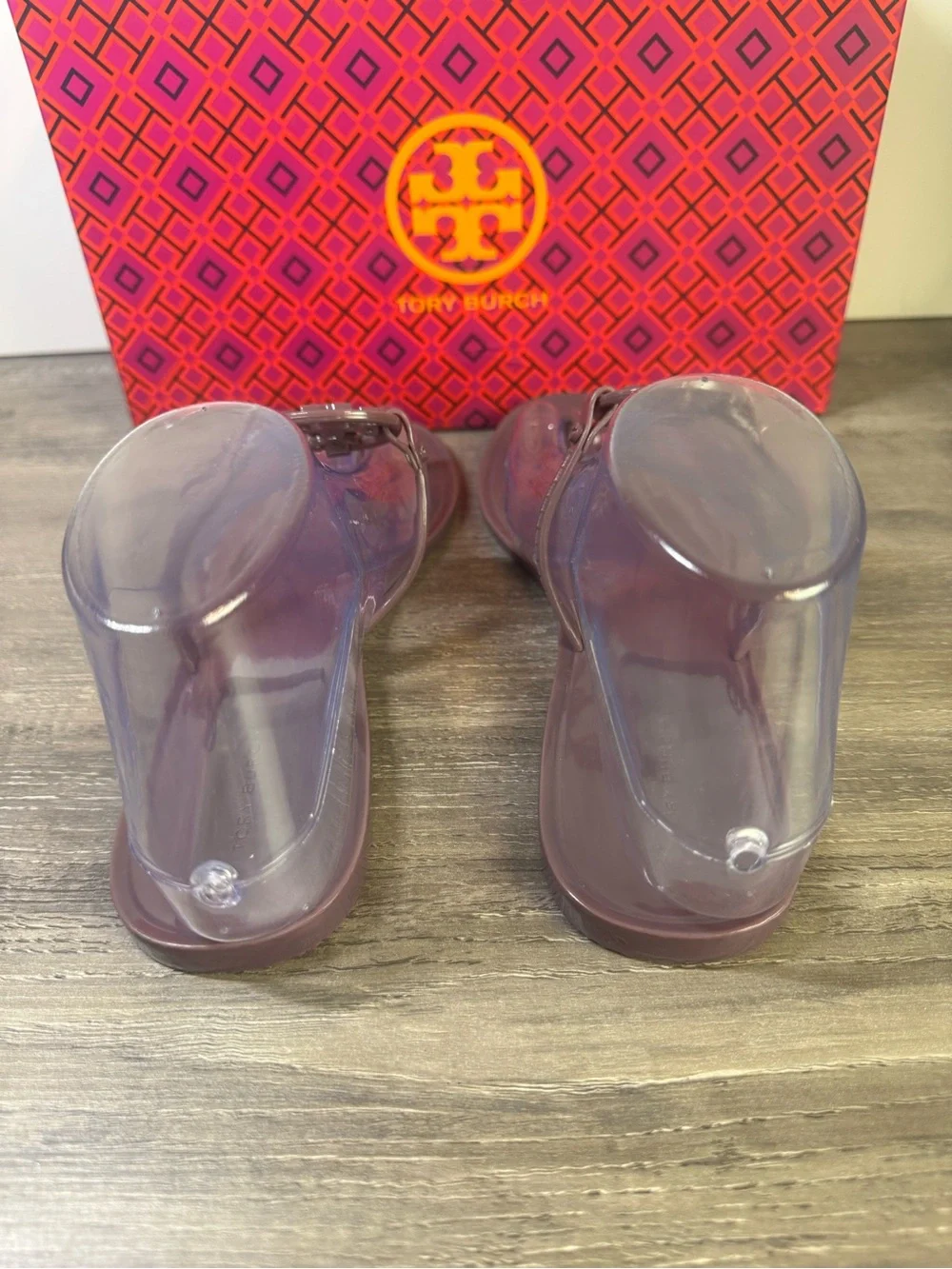 Tory Burch Mini Miller Jelly Thong Sandals size 8 $125